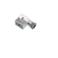 MENCOM SOLENOID VALVE CONNECTOR&lt;BR&gt;FORM B IND 2+G PG9 CG FW LED/MOV, 24VDC